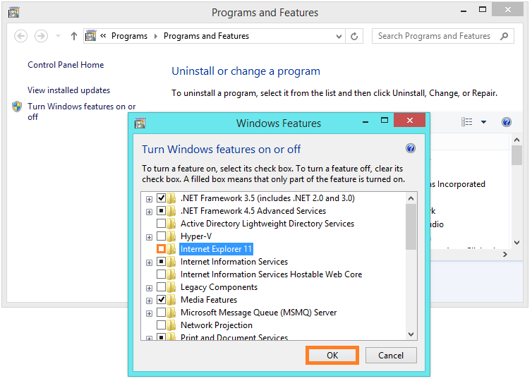 reinstalling internet explorer 8