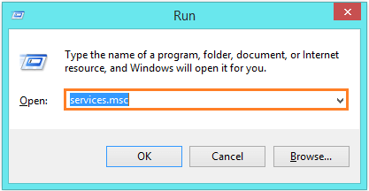 Search service - RUN - services.msc -- Windows Wally