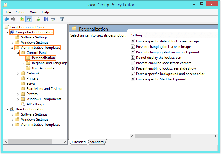 Windows 8 background - GPMC path -- Windows Wally