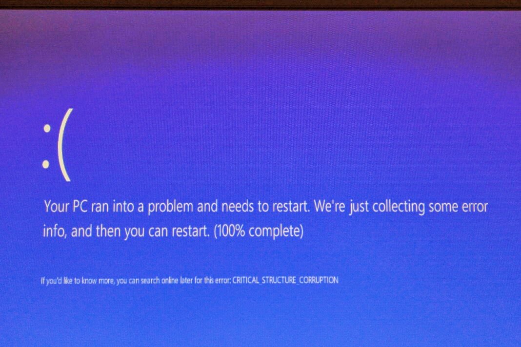 CRITICAL_STRUCTURE_CORRUPTION - STOP 0x00000109 - Cover - BSoD - 2 -- Windows Wally