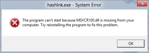 How To Fix The MSVCR100.DLL Is Missing Error