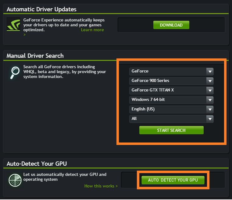 Windows 10 Update - Nvidia Site - Driver Search -- Windows Wally