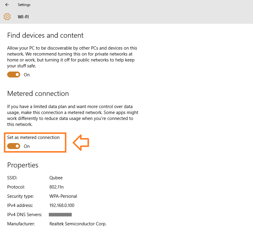 Volume - Windows 10 - Change Wi-Fi settings - 3 - Windows Wally