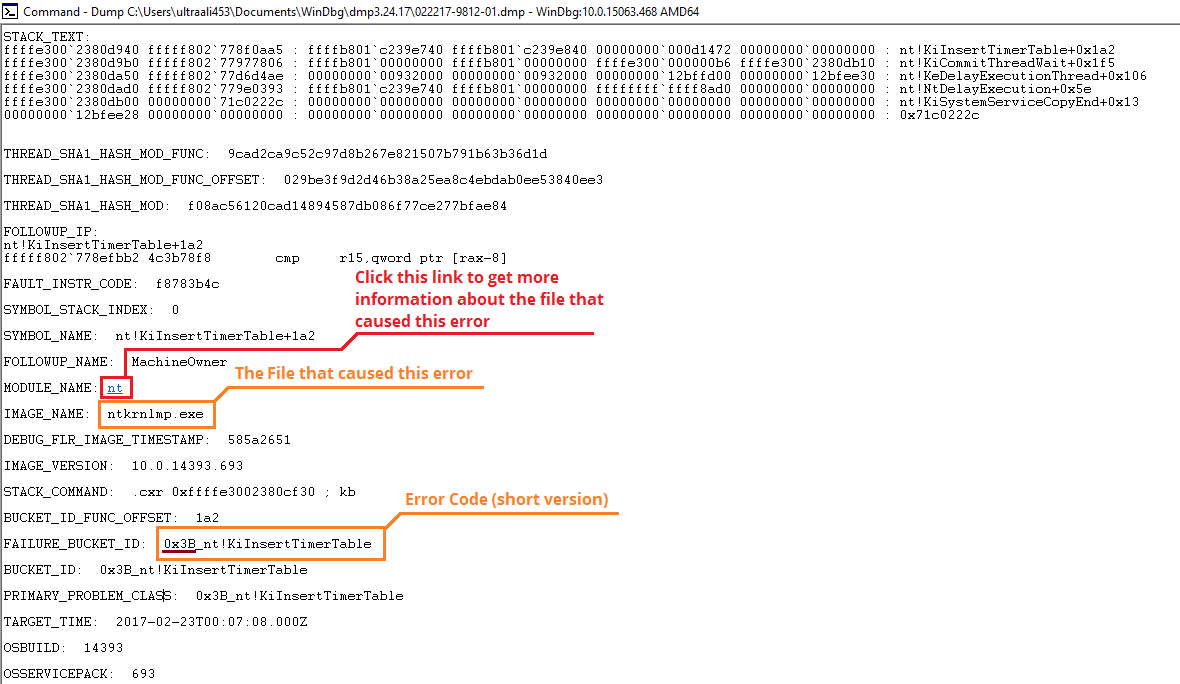 Dump Files -- WinDbg - 7 - Windows Wally