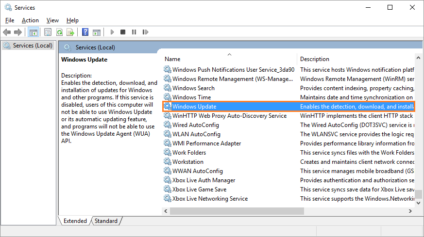 0x80070422 -- Windows 10 AE - Windows Update - 4 - Windows Wally