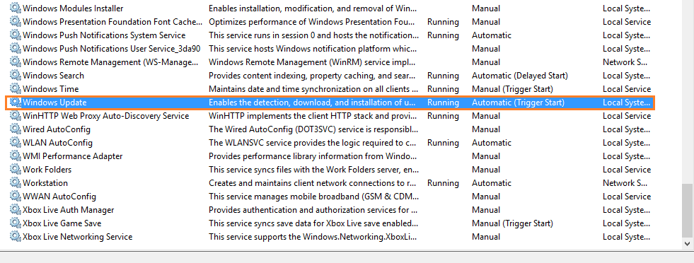 0x80070422 -- Windows 10 AE - Windows Update - 8 - Windows Wally