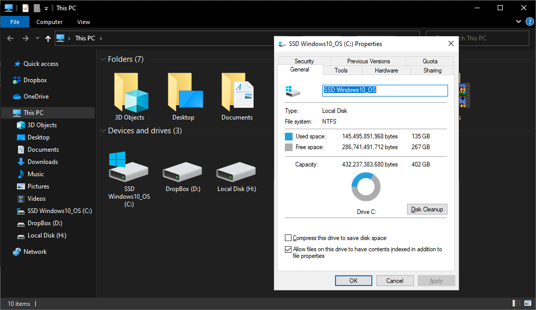 Fatal device hardware error -- Windows Key + E - File Explorer - 2 - Windows 10
